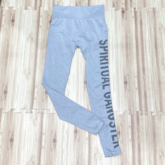 Spiritual Gangster Seamless Heather High Rise Leggings [13115] - Picture 2 of 9